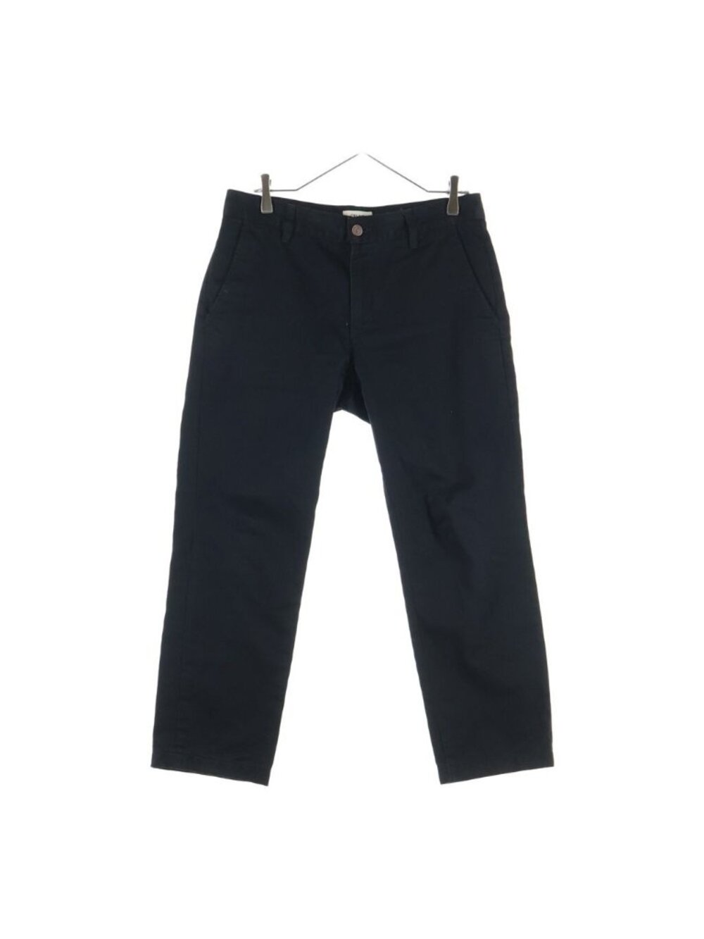 Celine Chino Cotton Cross Slim Pants Black